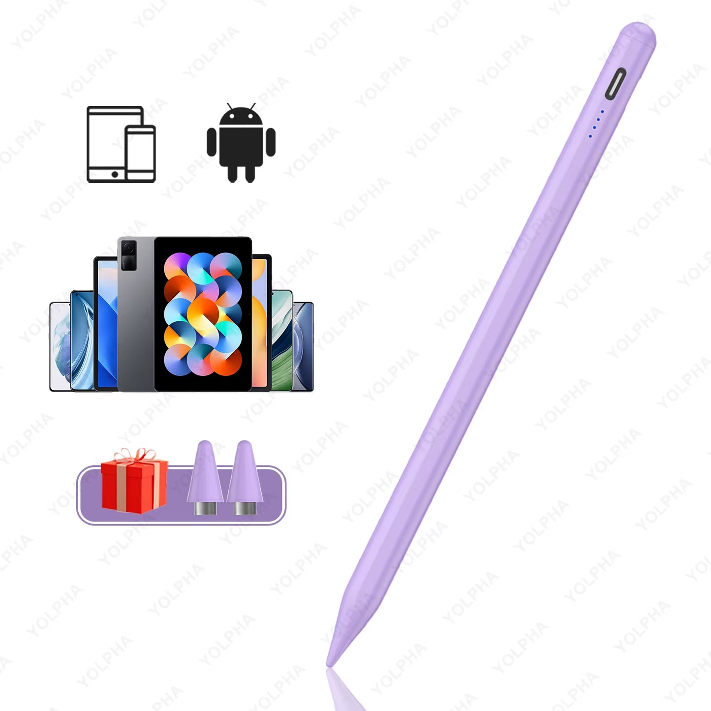 Universal Capacitive Stylus Pen for Android Tablets and Mobile Phones - Perfect for Xiaomi, Huawei, and Samsung Devices